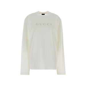 Gucci Women Logo Cotton T-Shirt